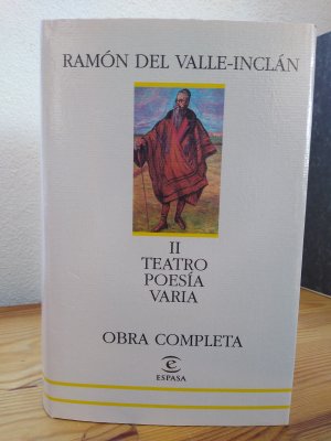 gebrauchtes Buch – Ramón del Valle-Inclán – Obra completa. I Prosa. II Teatro Poesía Varia. (2 Bände)