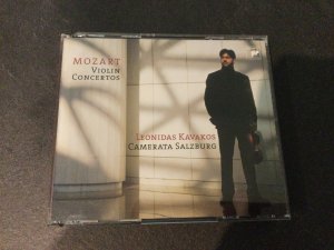 gebrauchter Tonträger – Mozart, Wolfgang Amadeus - Camerata Salzburg – Violinkonzerte Nr.1-5 Sinfonie 39 Mozart - Leonidas Kavakos