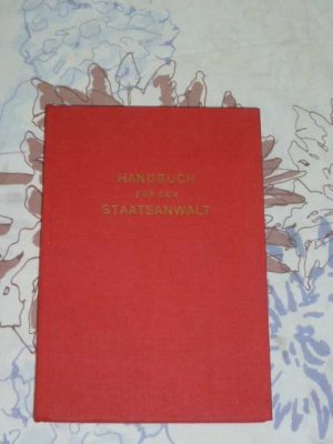 HANDBUCH FÜR DEN STAATSANWALT ( DDR Handbuch )