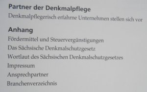 gebrauchtes Buch – Denkmalschutz und Denkmalpflege LEIPZIG - Beispiele aus der Praxis