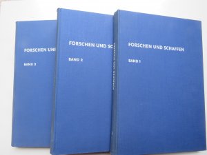 Forschen und schaffen. Beiträge der AEG zur Entwicklung der Elektrotechnik bis zum Wiederaufbau nach dem zweiten Weltkrieg Band 1+2+3 komplett