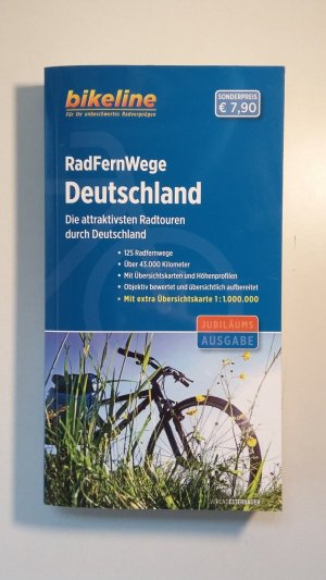 gebrauchtes Buch – Esterbauer Verlag – RadFernWege Deutschland - Das Standardwerk