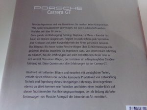 gebrauchtes Buch – Brümmer, Elmar; Deiss, Jutta; Schloz, Rainer – Porsche Carrera GT Großformat 31x31cm