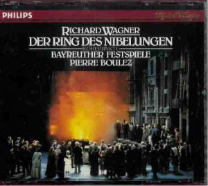 gebrauchter Tonträger – Pierre Boulez dirigiert Richard Wagner - Der Ring des Nibelungen - Orchester der Bayreuther Festspiele – Pierre Boulez dirigiert Richard Wagner - Der Ring des Nibelungen (Auszüge) - Orchester der Bayreuther Festspiele