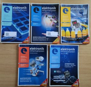 Elektronik Informationen 2019 (Konvolut von 5 Heften)