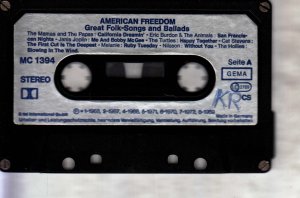 gebrauchter Tonträger – The Mamas and The Papas - Eric Burdon u – American Freedom - Great Folk-Songs and Ballads