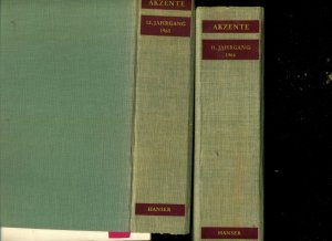 Originalausgabe. Konvolut von den ersten 13 Jahrgänge ohne den 2 Jahrgang. Vom 1 Jahrgang 1954 bis zum 13 Jahrgang 1966. (Band 1 bis 6 gebunden in den […]