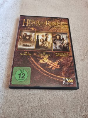 3 DVD - Der Herr der Ringe Trilogie (Die Gefährten, Die zwei Türme, Die Rückkehr des Königs)