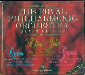 gebrauchter Tonträger – The Royal Philharmonic Orchestra – The Royal Philharmonic Orchestra Plays Hits of QUEEN, ELTON JOHN, GENESIS - 3 CD