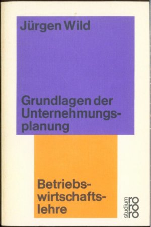 Grundlagen der Unternehmungsplanung