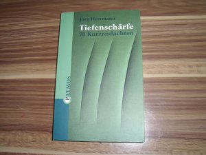 gebrauchtes Buch – Jörg Herrmann – Tiefenschärfe