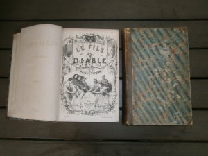 Le fils du Diable 2 Bände 1847 Erstausgabe!