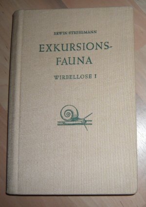 Exkursionsfauna - Wirbellose I