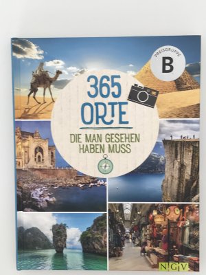 gebrauchtes Buch – Barth, Reinhard; Bedürftig – 365 Orte - die man gesehen haben muss