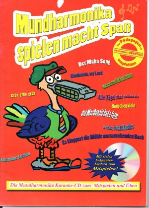 Mundharmonika spielen macht Spaß - mit Mundharmonika Karaoke - CD zum mitspielen und üben