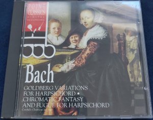 gebrauchter Tonträger – J. S. Bach – Goldberg Variations For Harpsichord und Chromatic Fantasy And Fugue For Harpsichord