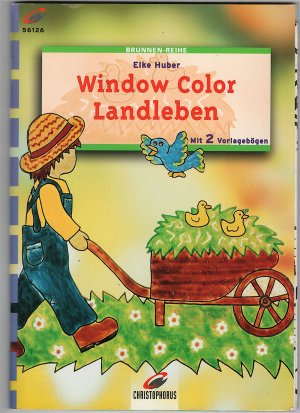 gebrauchtes Buch – Elke Huber – Window Color Landleben