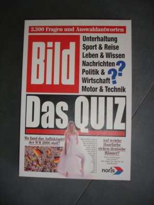 BILD - Das Quiz  für  1 bis 6 Spieler 2008 Noris 6934140 - ab 8 Jahren - Spieldauer ca 30-40 Minuten