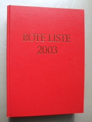 Rote Liste 2003 : Arzneimittelverzeichnis für Deutschland (einschließlich EU-Zulassungen und bestimmter Medizinprodukte)