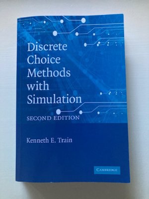 gebrauchtes Buch – Kenneth E. Train – Discrete Choice Methods with Simulation