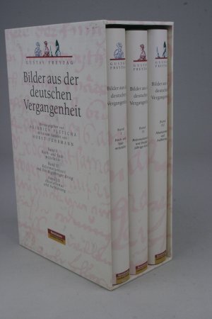 gebrauchtes Buch – Freytag, Gustav  – Bilder aus der deutschen Vergangenheit (3 Bände komplett)