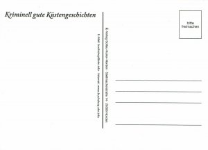 gebrauchtes Buch – Klaus-Peter Wolf – Postkarte: 27 Krimis von der Küste - 8 Siele, 9 Gemäuer, 10 Türme (ungelaufen)