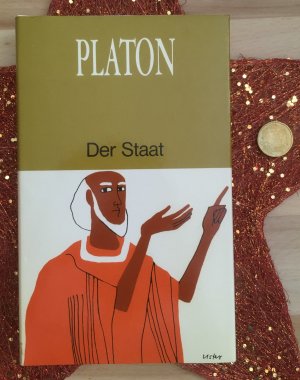 antiquarisches Buch – Gerhard Krüger – Platon: Der Staat, Band 1 (Reihe: Meisterwerke der Antike)