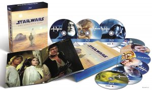 gebrauchter Film – George Lucas, Irvin Kershner – Star Wars - The Complete Saga [9-Disc Blu-ray] [Blu-ray]