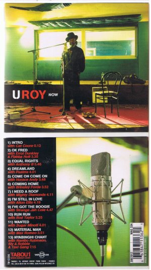 neuer Tonträger – U Roy – Now