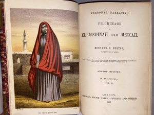 antiquarisches Buch – Richard F. Burton – Personal Narrative of a Pilgrimage to El Medinah and Meccah. (2 volumes)