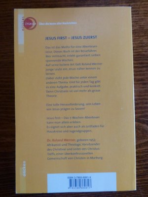 gebrauchtes Buch – Roland Werner – Jesus first