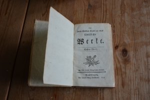 antiquarisches Buch – Christian Edward von Kleist – Des Herrn Christian Edwald von Kleist sämtliche Werke