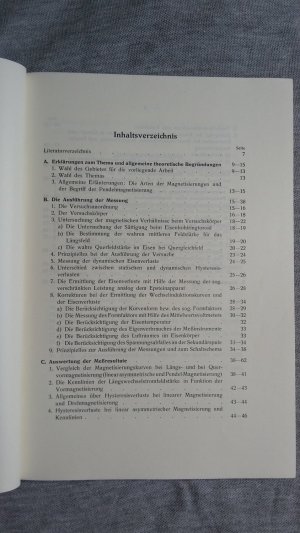 antiquarisches Buch – Walter Bösch – Pendelmagnetismus - Promotionsarbeit