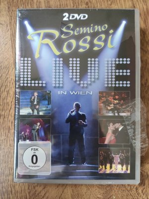 neuer Film – Semino Rossi: Live in Wien + Einmal ja, immer ja live (2 DVDs OVP)