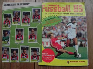 PANINI Fußball 85 ALBUM KOMPLETT ***73 ORIGINAL AUTOGRAMME*** Bundesliga SIGNIERT 1985