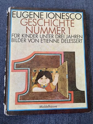 antiquarisches Buch – Eugene Ionesco – Geschichte Nummer 1 für Kinder unter drei Jahren