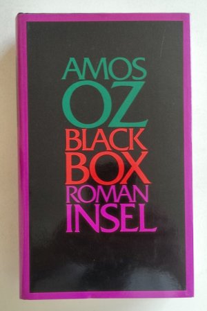 gebrauchtes Buch – Amos Oz – Black Box. Roman.