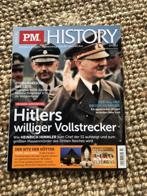 gebrauchtes Buch – Sprado , Hans-Hermann  – P. M. History 07/2013 - Sonderteil : Hitlers williger Vollstrecker Heinrich Himmler / Der Bau der Brooklyn Bridge , Tempel von Karnak u. a.