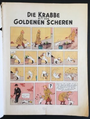 Der pfiffige Reporter: Die Krabbe mit den goldenen Scheren.