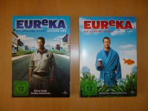 gebrauchter Film – Eureka - Die geheime Stadt - Staffel 1 und 2 / Season One + Two deutsch im Pappschuber