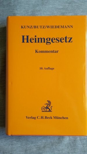 Heimgesetz - Kommentar - 10. Auflage 2004