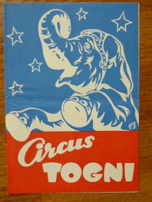 Circus Togni - Programmheft, 1950er Jahre.