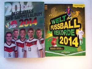 gebrauchtes Buch – Offizielles DFB-Sammelalbum 2014 / Welt-Fussball-Rekorde 2014