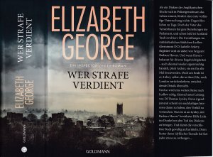 gebrauchtes Buch – Elizabeth George – Elizabeth George ***WER STRAFE VERDIENT*** EIN INSPECTOR- LYNLEY-ROMAN*** Der 20. Fall für Inspector Thomas Lynley und Barbara Havers*** Ein Blick hinter die idyllische Fassade des englischen Städtchens Ludlow lässt Verborgenes entdecken*** Geb. Buch/HC mit Schutzumschlag und Lesebändchen in der 1. Auflage von 2018, Goldmann Verlag, 860 Seiten