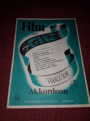 Film und Tanz - Melodien für Akkordeon 18