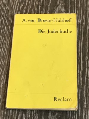 gebrauchtes Buch – A. von Droste-Hülshoff – Die Judenbuche