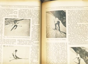 antiquarisches Buch – O. Bilgeri – "Der Sommerski und seine Verwendung" Fotoreport 1911