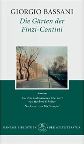 Die Gärten der Finzi-Contini (ISBN 3598103212)