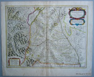 Circulus Sueviae continens ducatum Wirtenbergensem aliosq(ue) status et provincias eidem circulo insertas. Altkolorierte Kupferstichkarte. Nürnberg, Johann […]