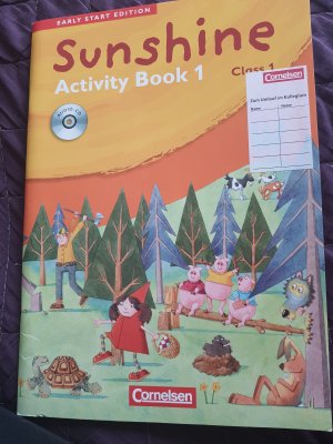 gebrauchtes Buch – L'Estrange, Hugh; Norman, Susan – Sunshine - Early Start Edition - Ausgabe 2008 - Band 1: 1. Schuljahr - Activity Book mit Lieder-/Text-CD (Kurzfassung)